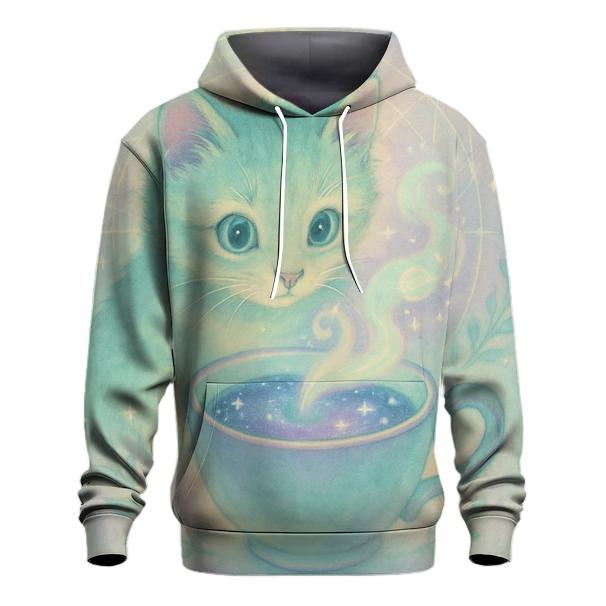 Tea Leaf Oracle Cat premium hoodies