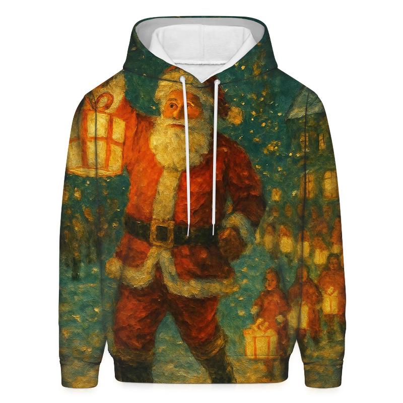 Festival Lantern Santa hoodie trends