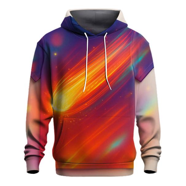 Chromatic Comet Stream graphic hoodies