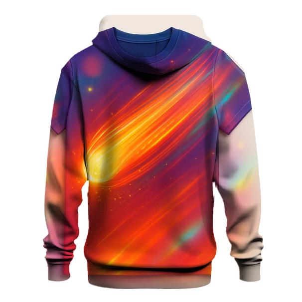 Chromatic Comet Stream graphic hoodies