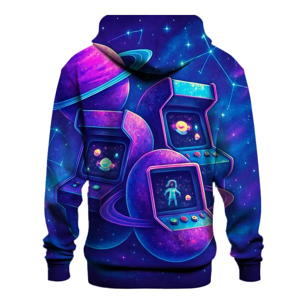 Retro Planet Arcade graphic hoodies