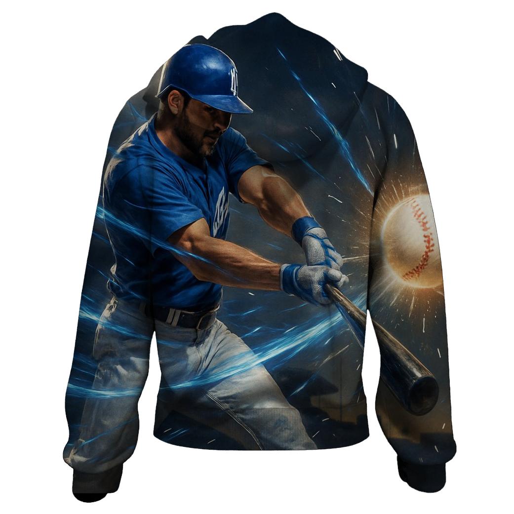 Blue Energy Swing premium hoodies