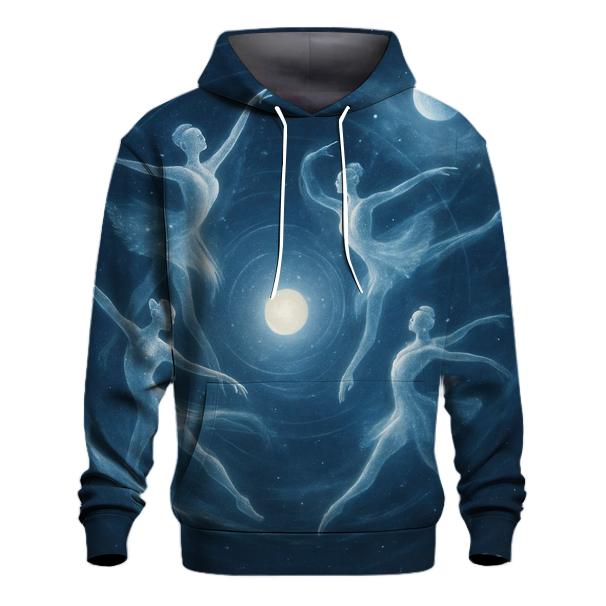 Heliocentric Ballet embroidered hoodies