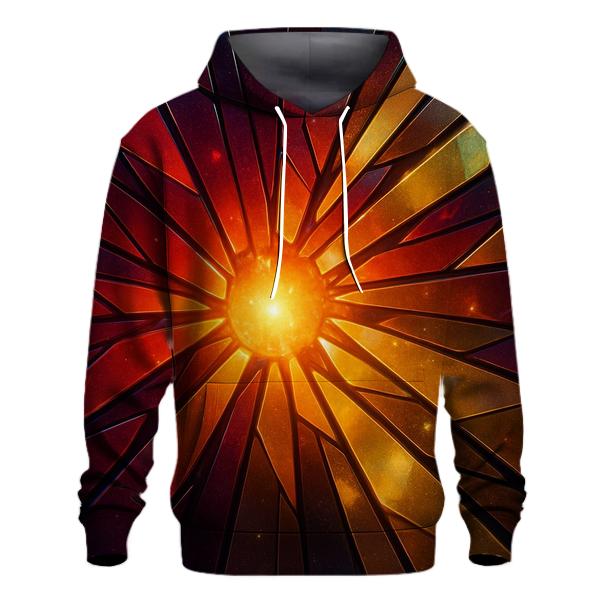 Solar Flare Mosaic premium hoodies