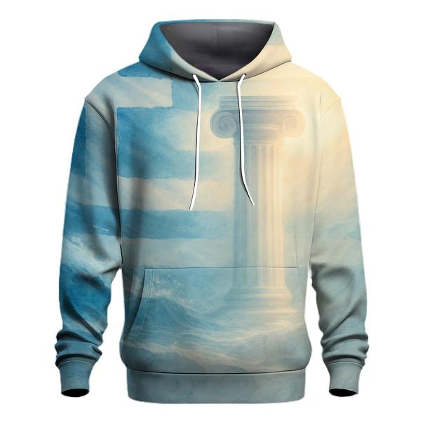 Greece heavyweight hoodies