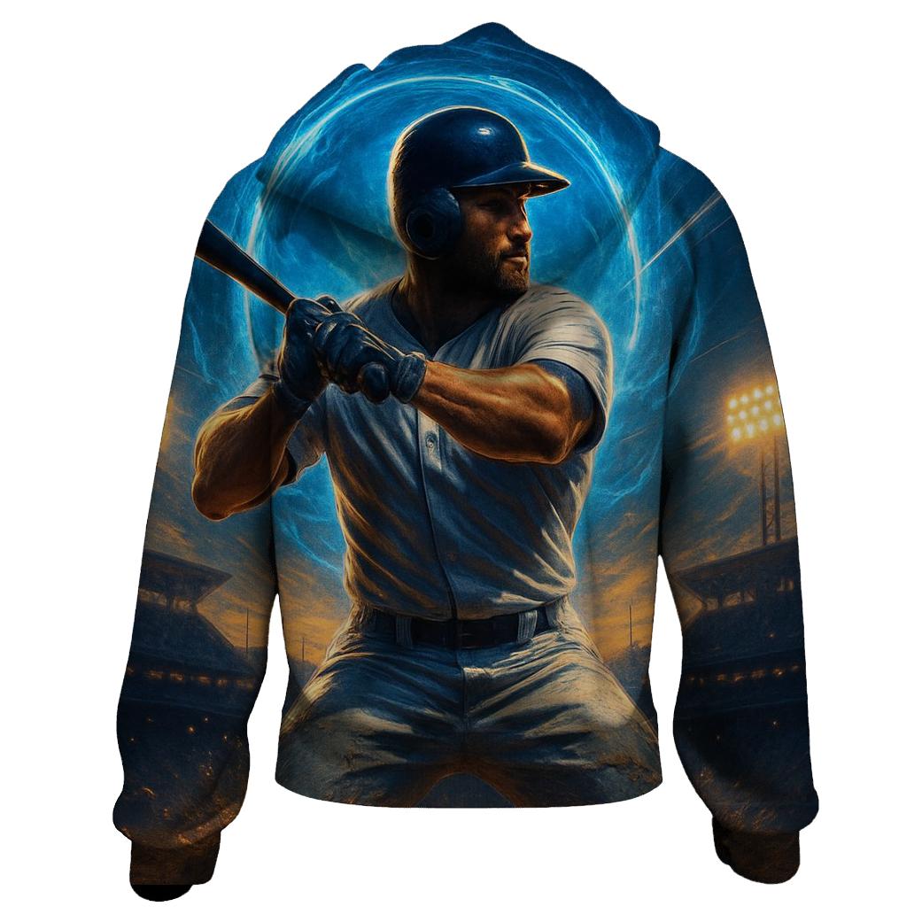 Heroic Batter Silhouette designer hoodies