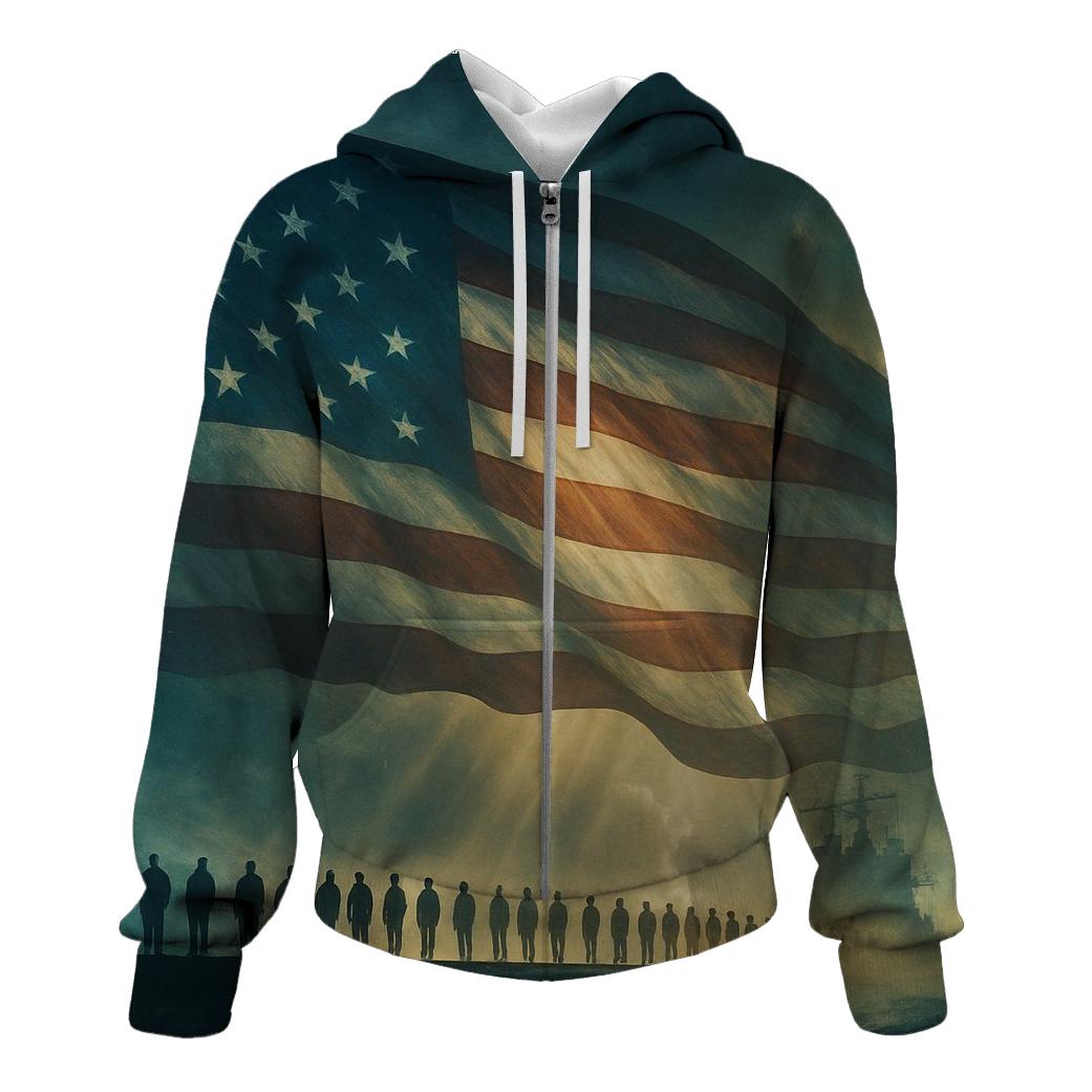 Flagship Horizon Silhouette premium hoodies