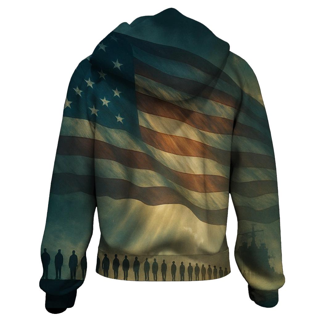 Flagship Horizon Silhouette premium hoodies
