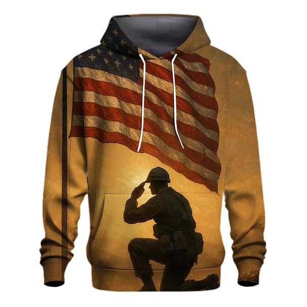 Dawn Sentinel Flag pullover hoodies