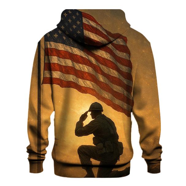 Dawn Sentinel Flag pullover hoodies