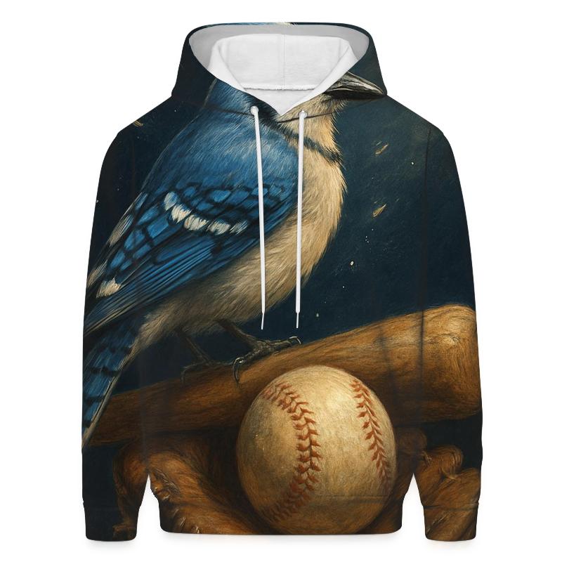 Blue Jays Feathered Glove Close Up hoodie styles