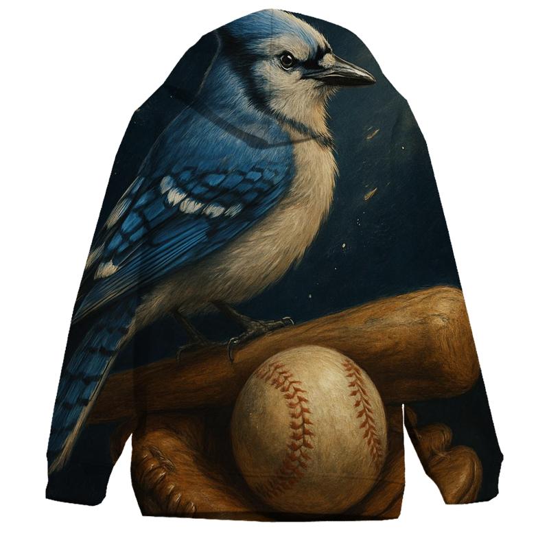 Blue Jays Feathered Glove Close Up hoodie styles