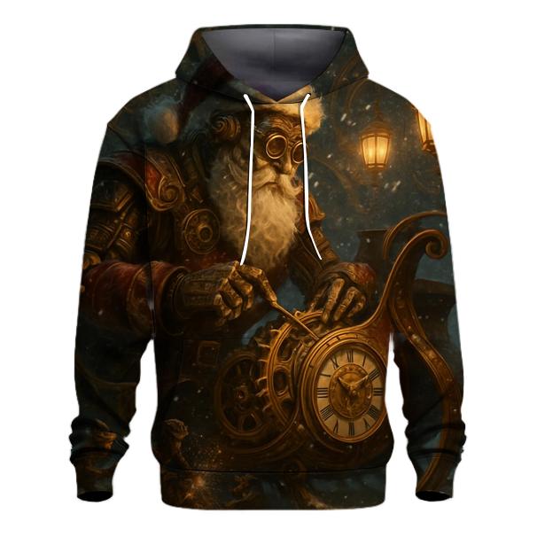 Victorian Clockwork Santa hoodies fashion