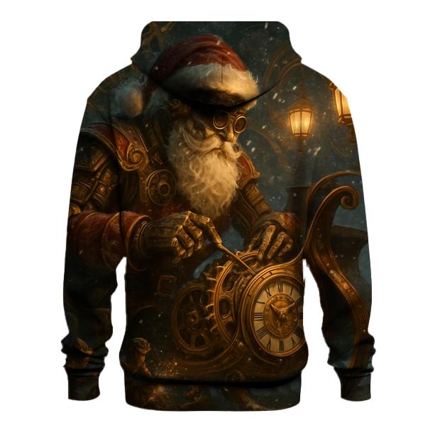 Victorian Clockwork Santa hoodies fashion