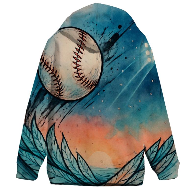 Blue Jays Horizon Burst hoodie styles