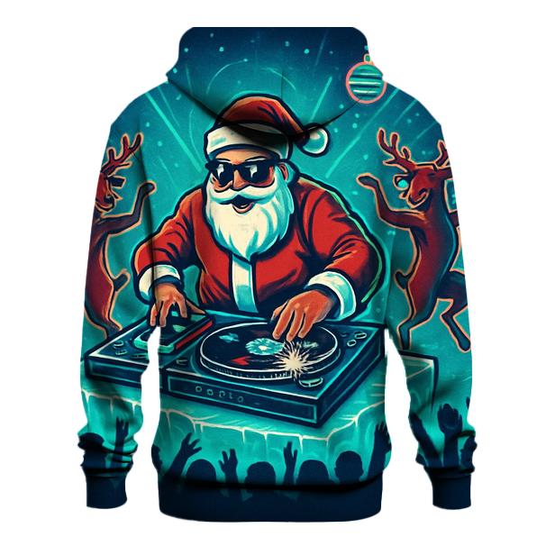 DJ Claus Winter Club zip-up hoodies