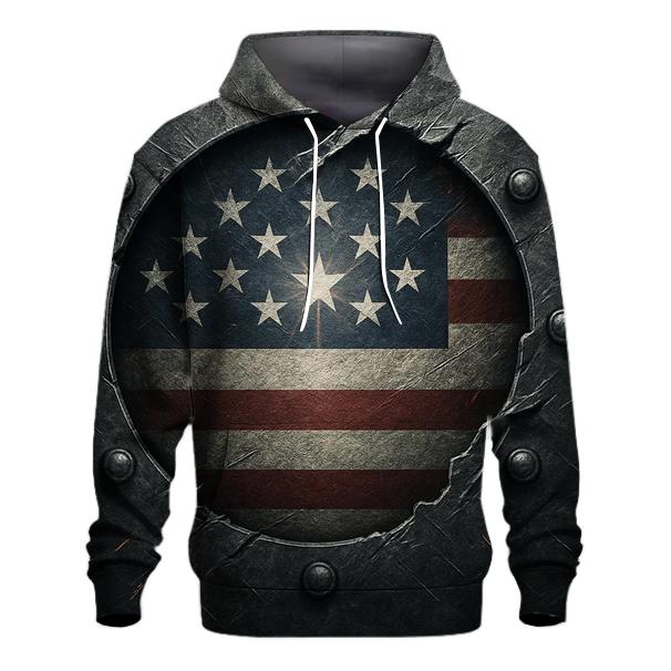 Steel And Stars Emblem hoodie trends