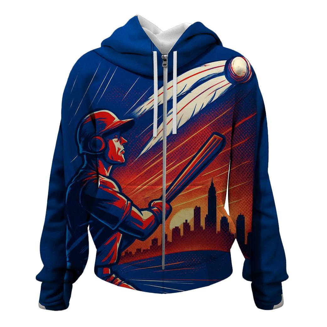 Skyline Swing Blue Jays Edition custom hoodies