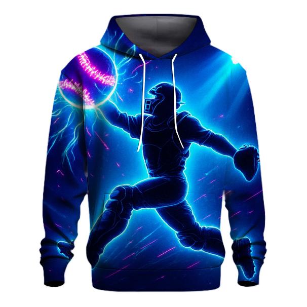 Electric Catch With Blue Jays Energy graphic hoodies