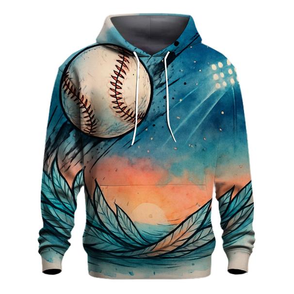 Blue Jays Horizon Burst graphic hoodies