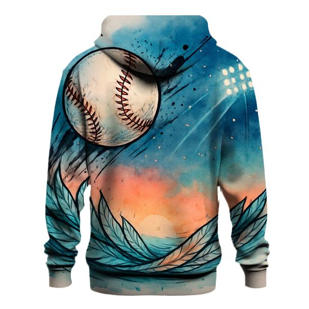 Blue Jays Horizon Burst graphic hoodies