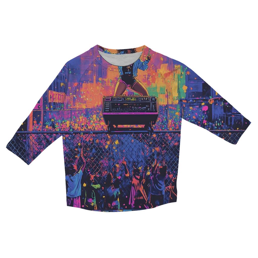 Brooklyn Block Party designer 3/4 sleeve blouses