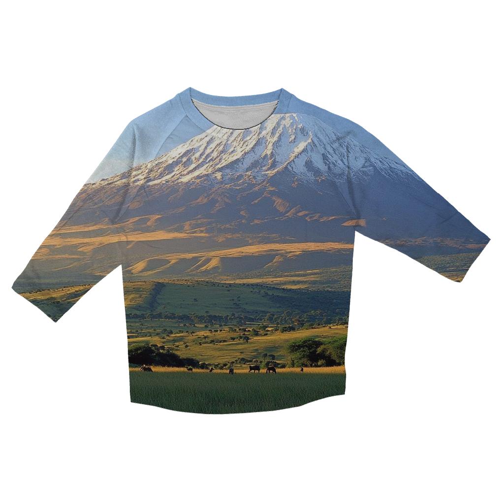 Mount Kilimanjaro - Moshi trendy 3/4 sleeve tops