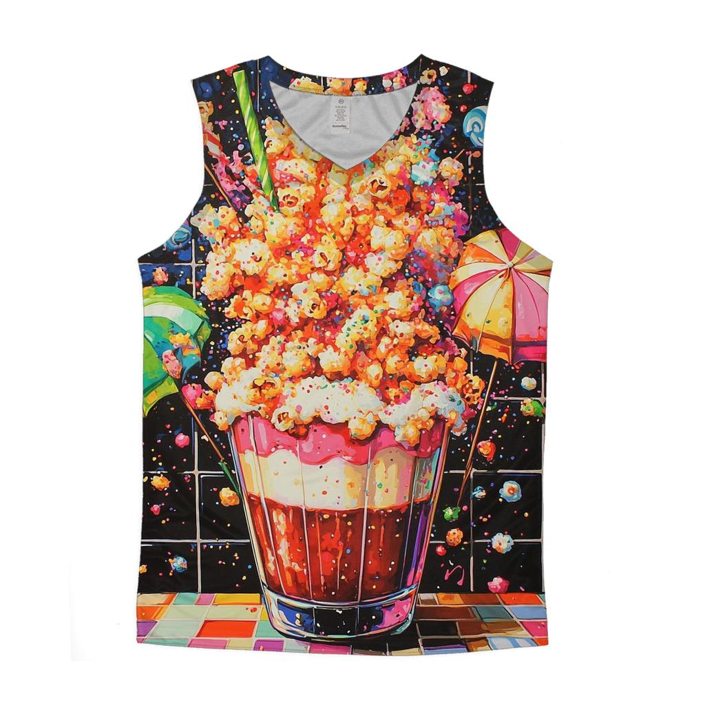 Retro Soda Fountain Riot stylish racerback tanks