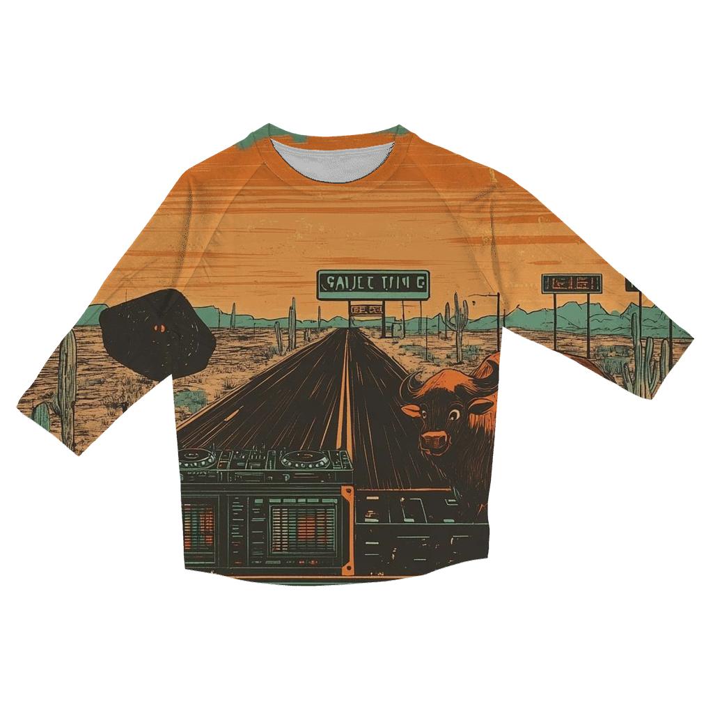 Buffalo Boombox Roadtrip custom 3/4 sleeve shirts