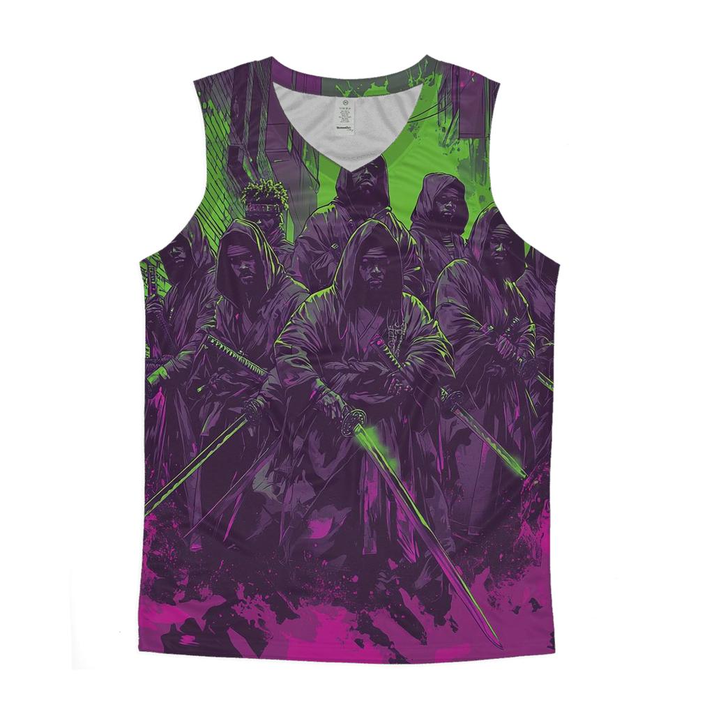 Wu Tang Samurai Alley custom tank tops