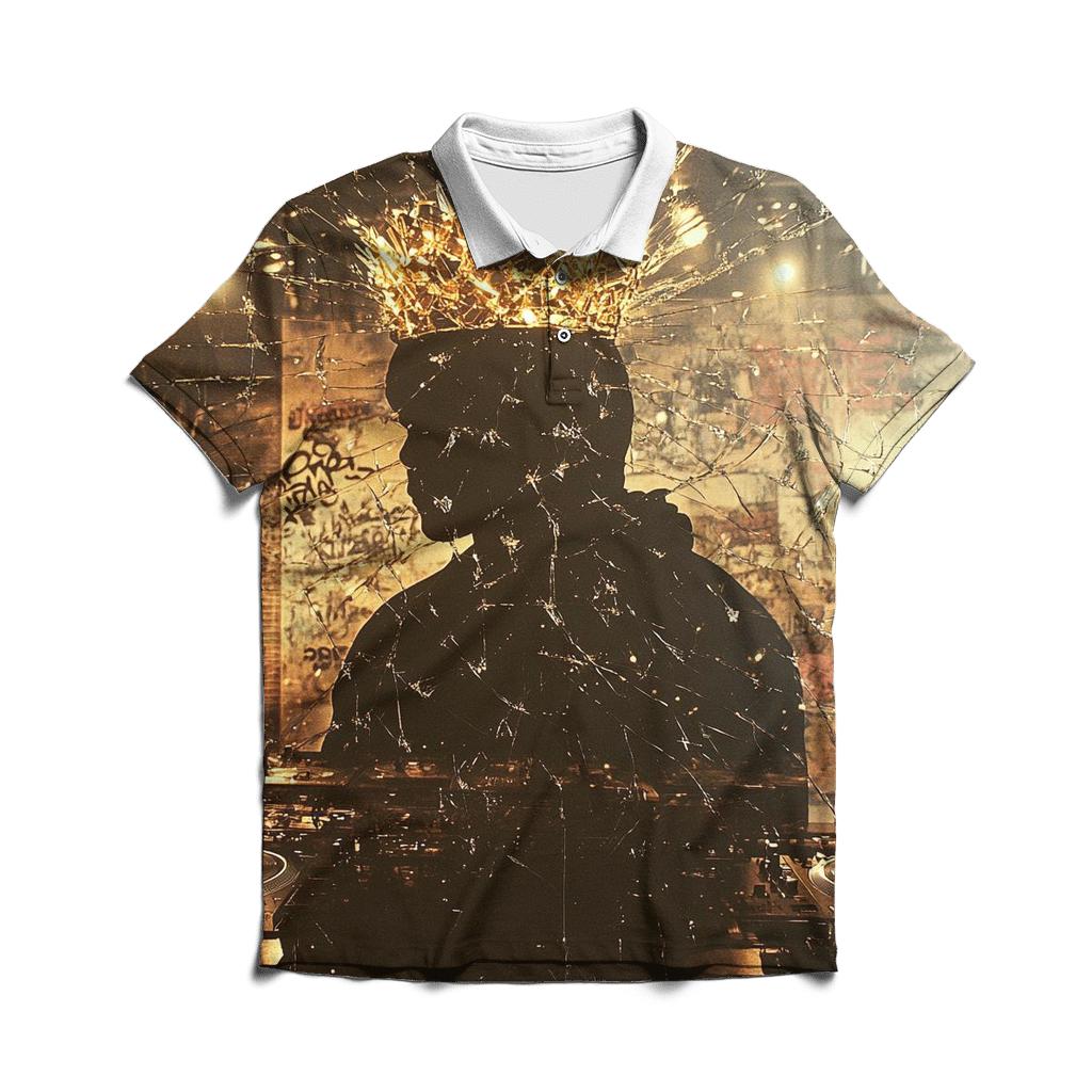Shard Crown Cipher stylish collar polo tees