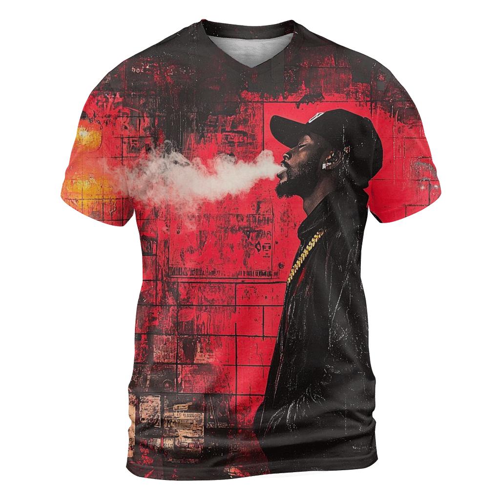Gritty Cipher Shadow unique graphic print tees