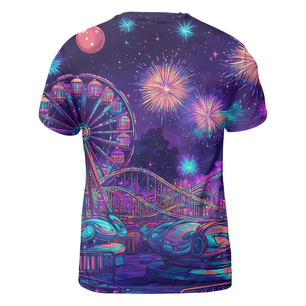 Sunset Cartoon Carnival Crash custom all-over print shirts