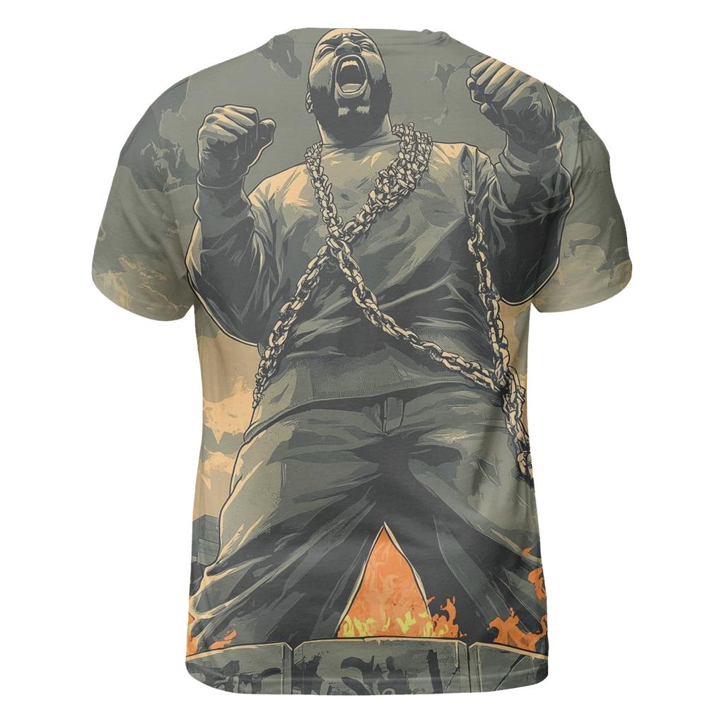 Ice Cube Block Statues custom all-over print shirts