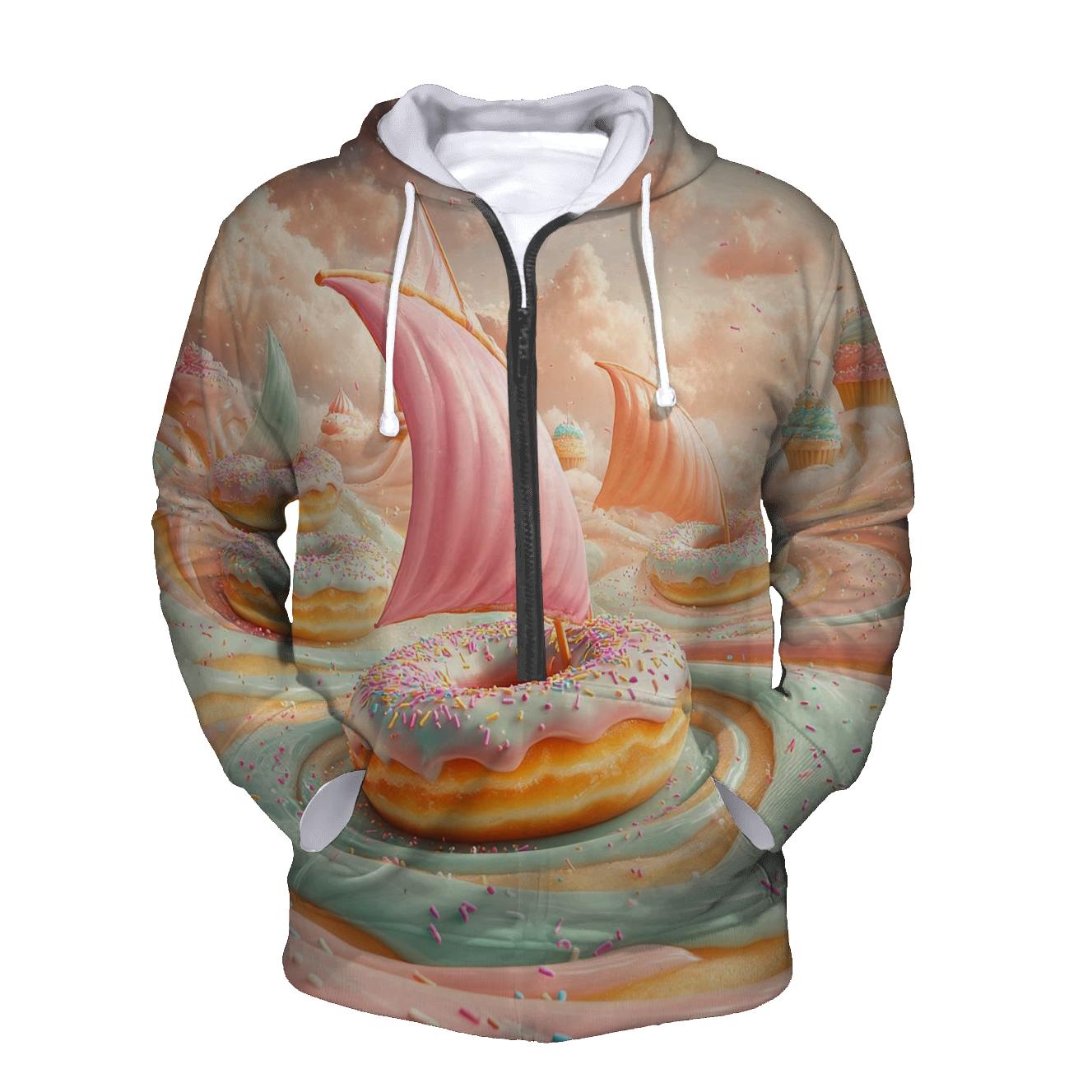 Sprinkle Storm Donut Armada zip-up hoodies