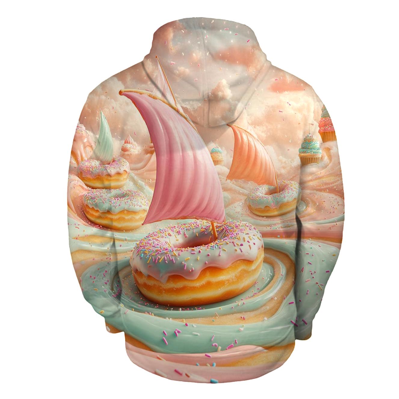 Sprinkle Storm Donut Armada zip-up hoodies