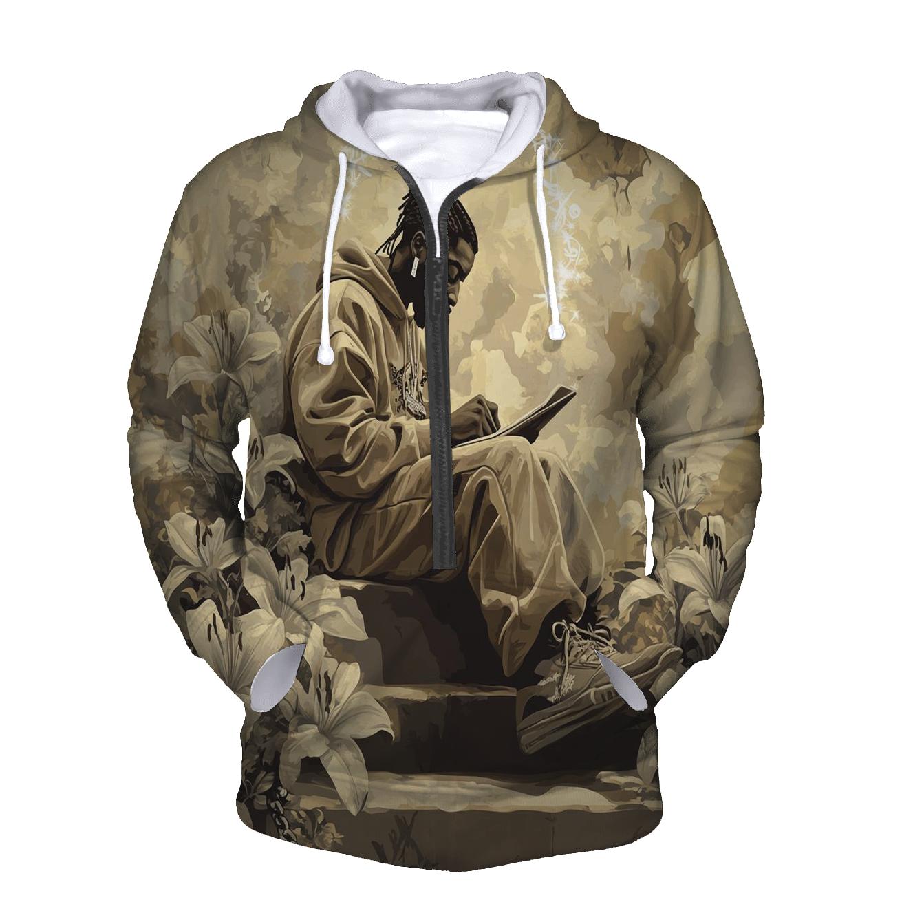 Pac And The Lilies heavyweight hoodies