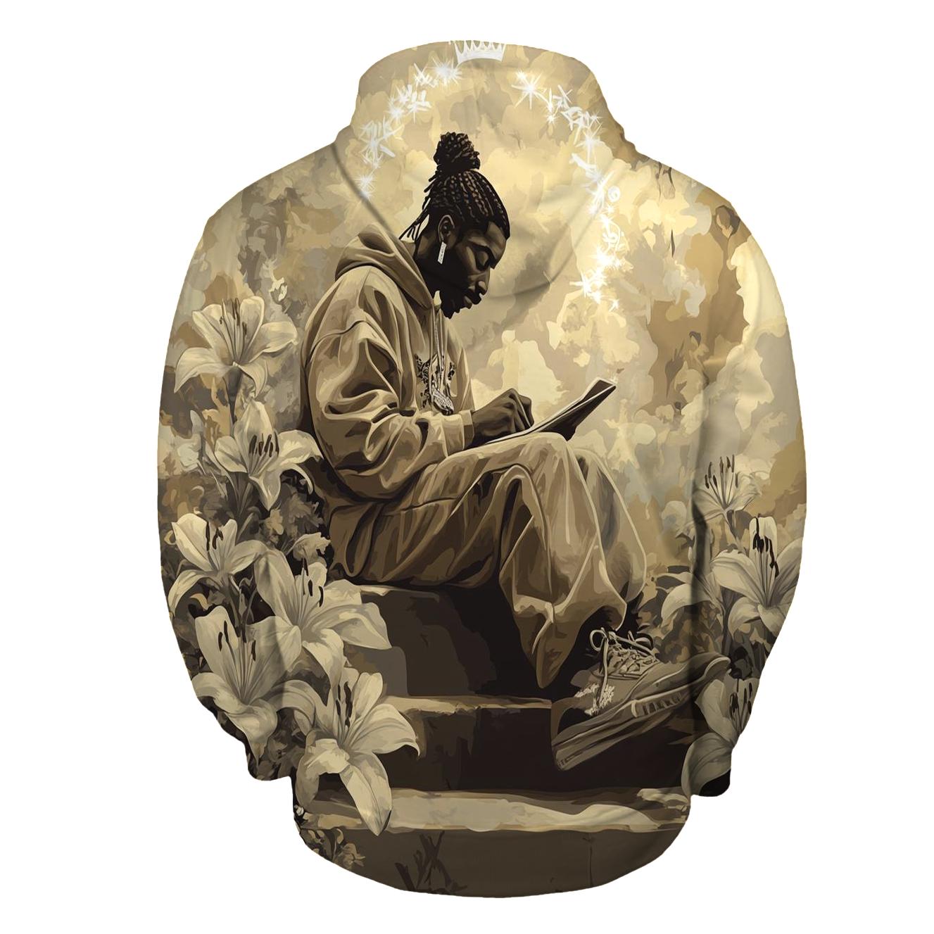 Pac And The Lilies heavyweight hoodies