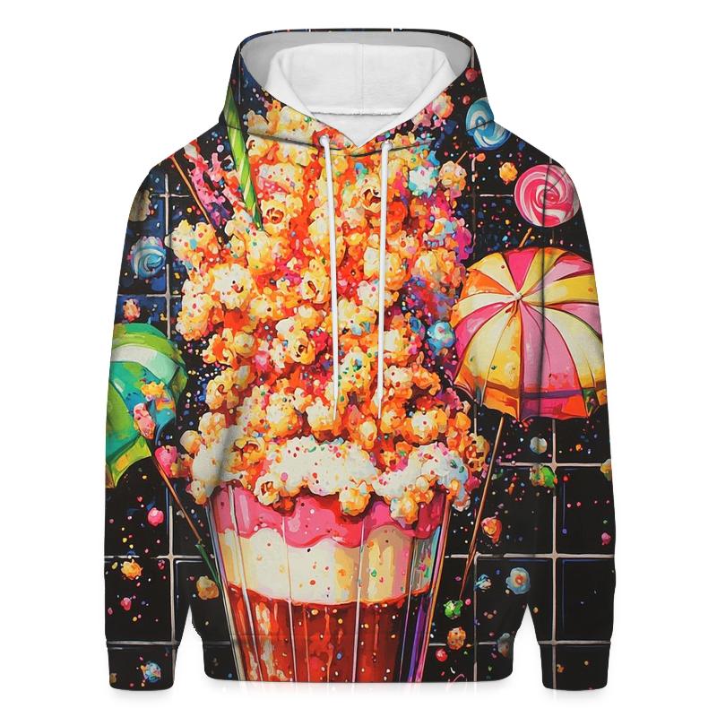 Retro Soda Fountain Riot graphic hoodies