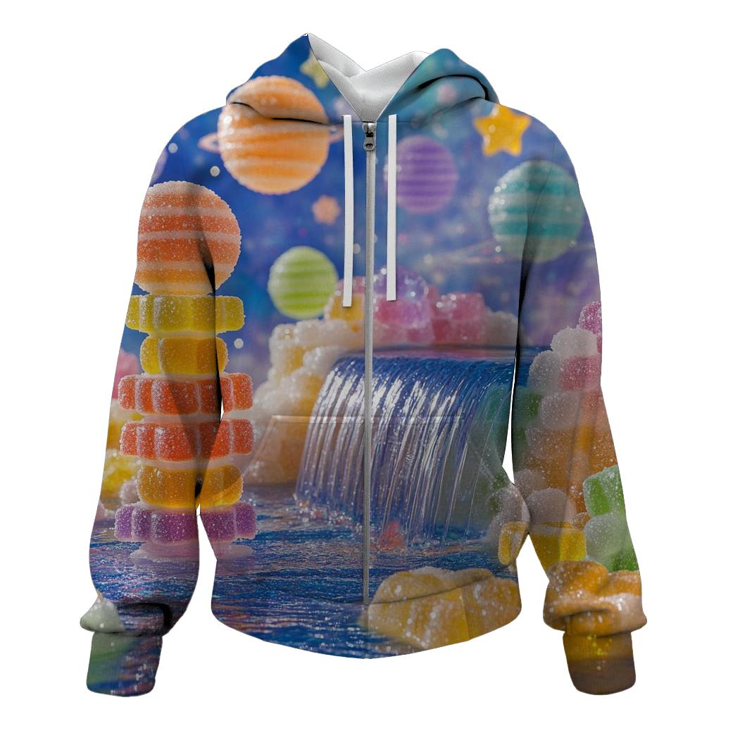 Gummy Galaxy Cascade hoodie styles