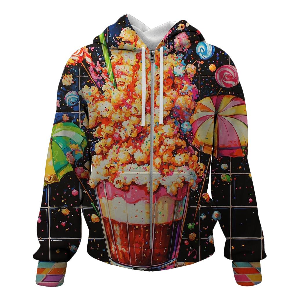 Retro Soda Fountain Riot designer hoodies