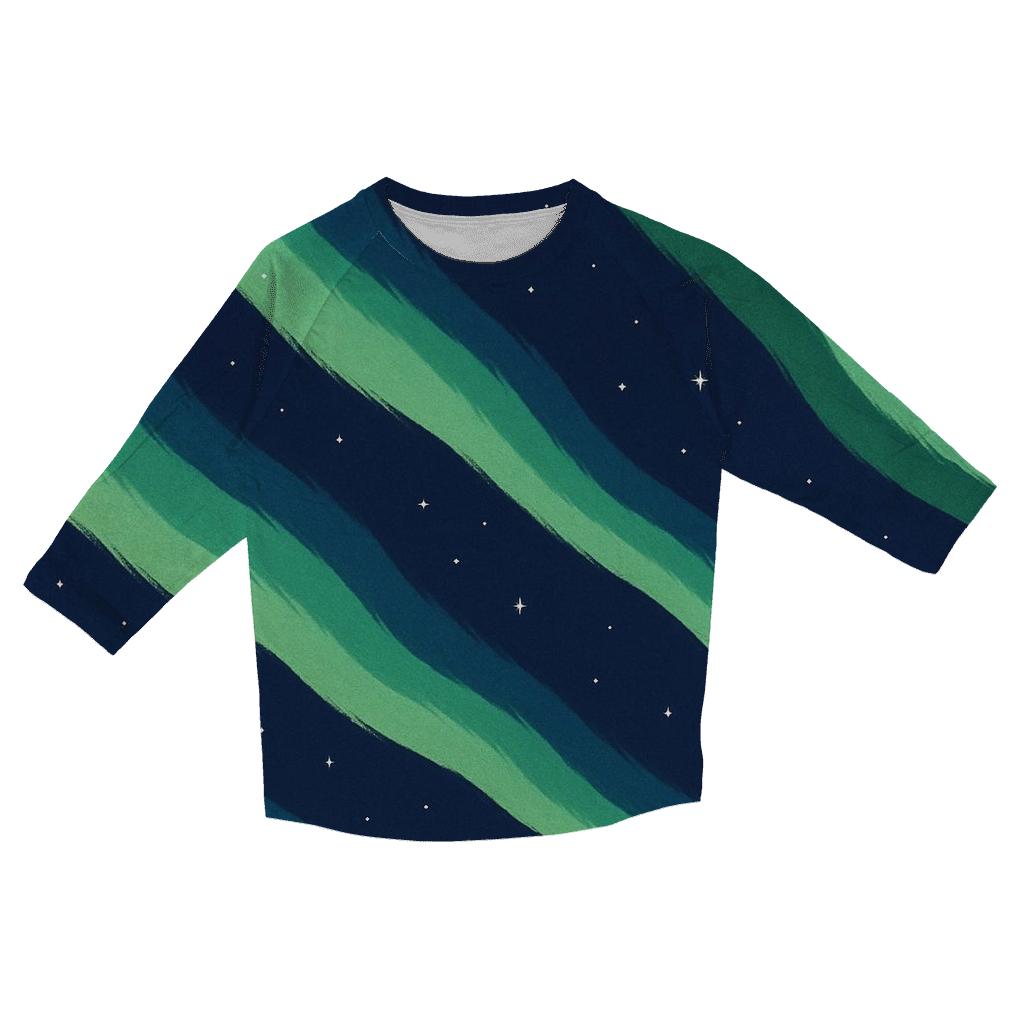 Aurora Curtain Drift cotton quarter sleeve shirts