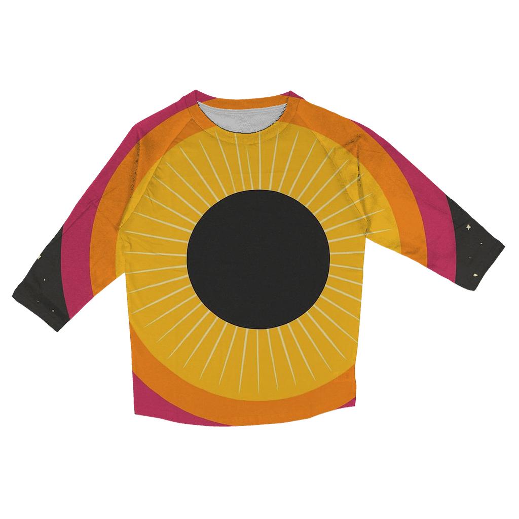 Eclipse Corona Rings trendy 3/4 sleeve tops
