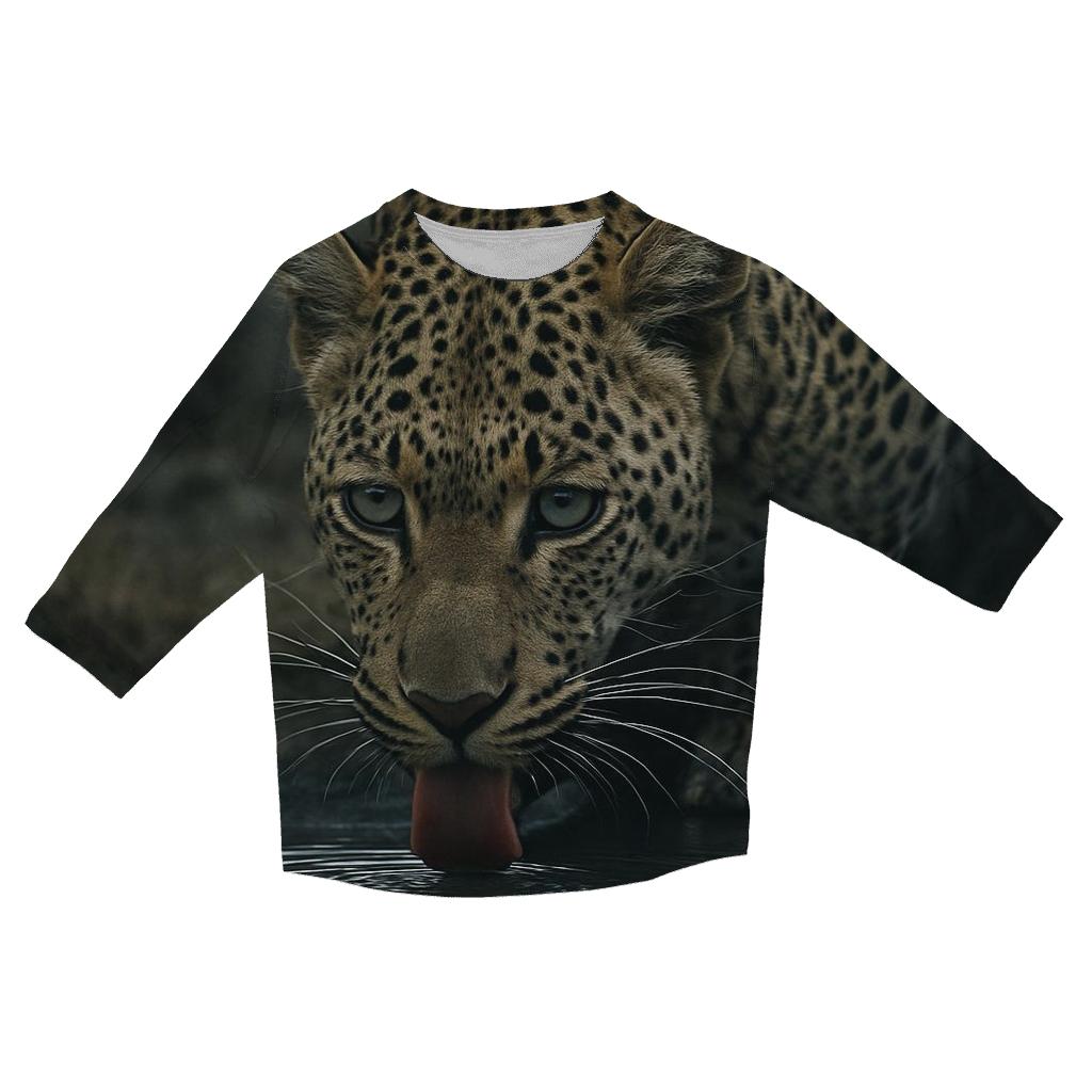 Shade Pool Vigil African Leopard custom 3/4 sleeve shirts