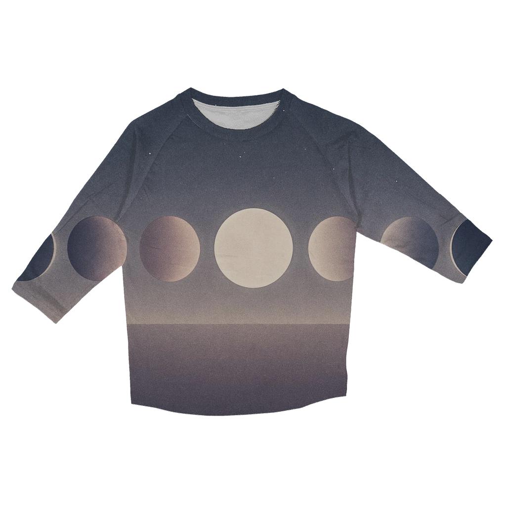 Moon Cycle trendy 3/4 sleeve tops