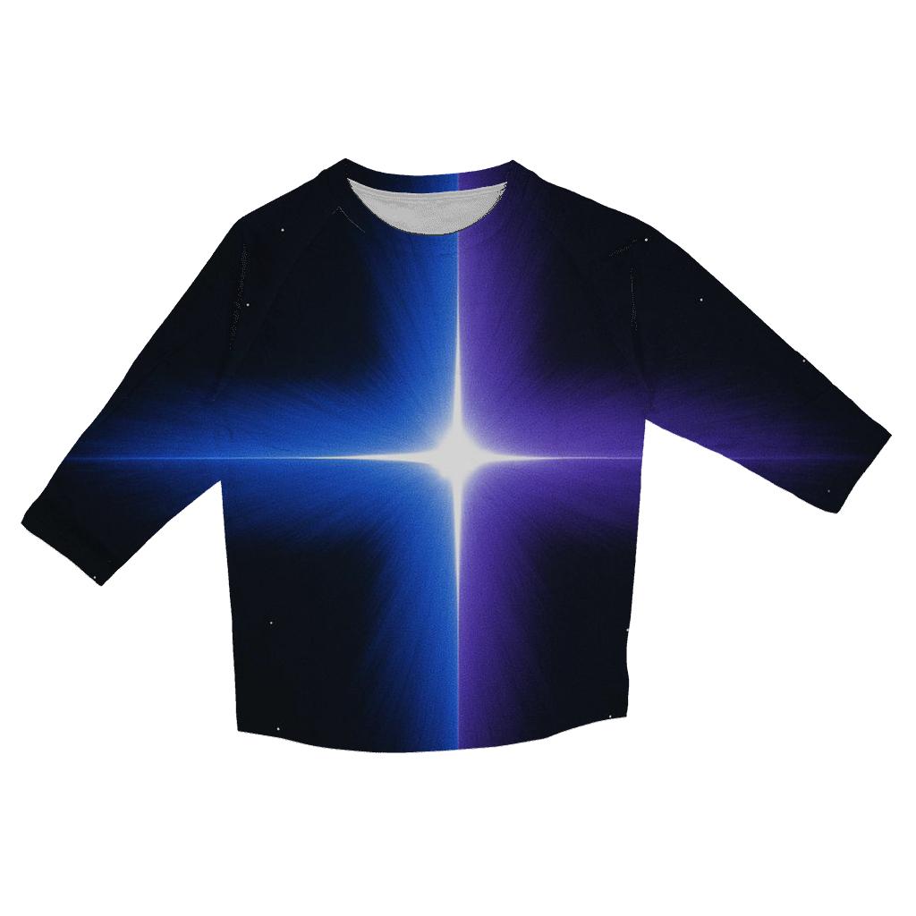 Pulsar Beam Cross stylish quarter sleeve tops