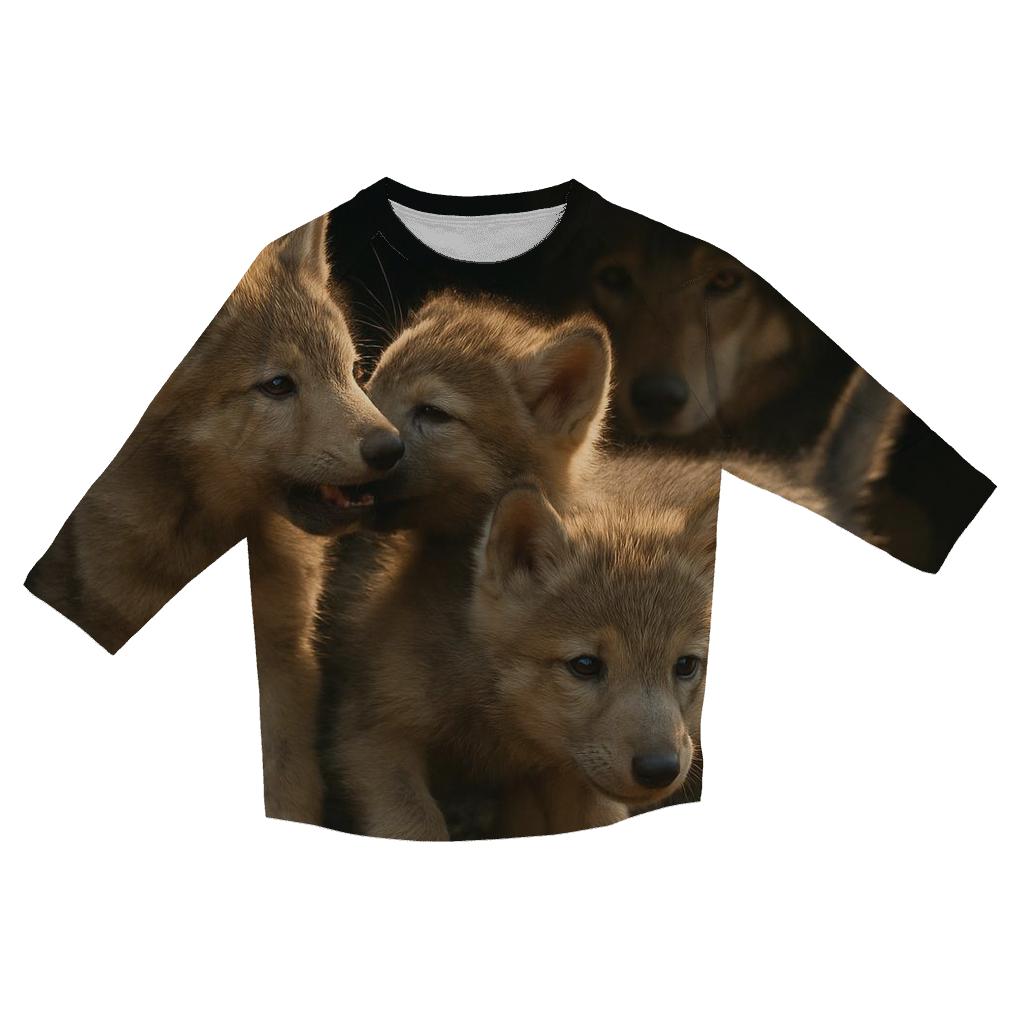 Pup Den Morning Lessons custom 3/4 sleeve shirts