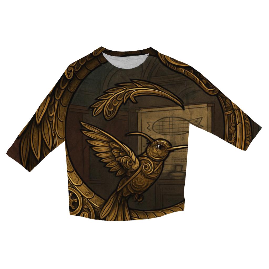 Clockwork Ouroboros Aviary cotton quarter sleeve shirts