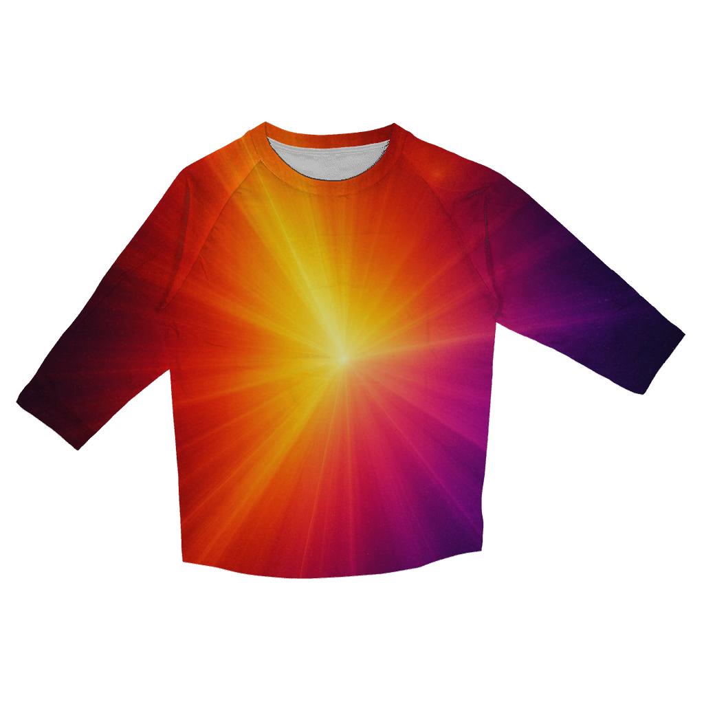 Solar Flare Spectrum fashion 3/4 sleeve shirts