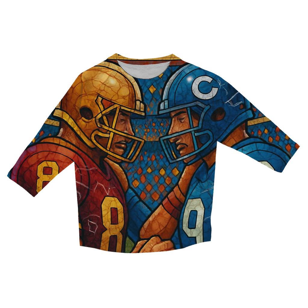Championship Mosaic Moment custom 3/4 sleeve shirts